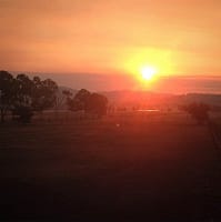 The countryside in regional NSW is beautiful