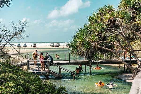 East Coast Australia Sydney 5 Week Tour Fraser Island Camping
