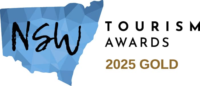 NSW Tourism Awards-GOLD WINNER-HOZ-Positive-RGB
