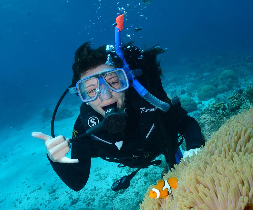 Scuba diving the Great Barrier Reef, Great Barrier Reef dive package, Cairns