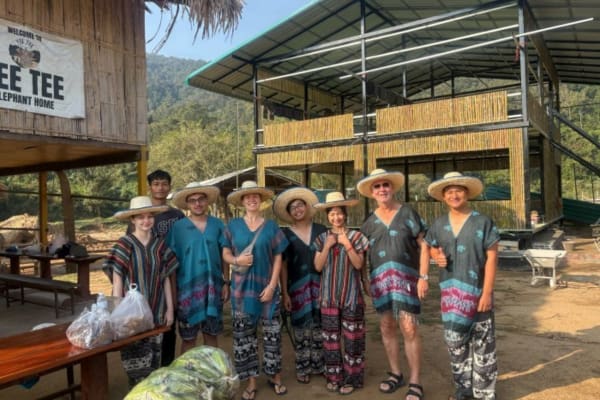 Chang Mai Elephant volunteering program Ultimate Travel