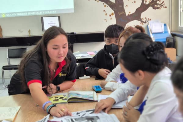 Vietnam Volunteer Experience Ultimate Travel Ho Chi Minh teaching