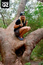 Tour Leader Sarah at BaseCamp